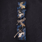 Musashi Japanese Style Kitchen Knife Roll Koi 1 Pocket Handmade-[Musashi]-[Japanese-Kitchen-Knives]