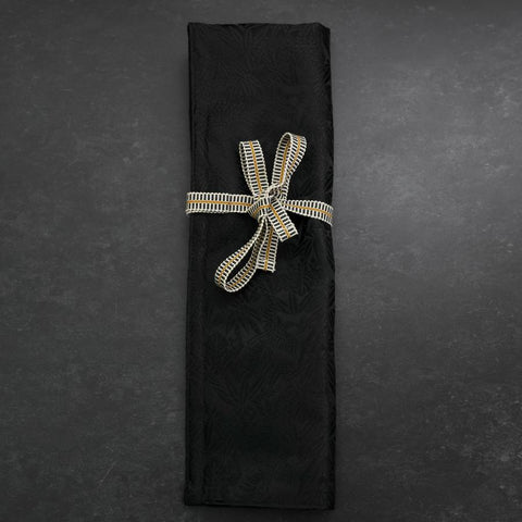 Musashi Japanese Style Kitchen Knife Roll Phoenix Black 1 Pocket Handmade-[Musashi]-[Japan-Küchenmesser]