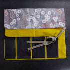 Musashi Japanese Style Kitchen Knife Roll Yamagata Kikkamon Fuji 4 Pockets Handmade-[Musashi]-[Japan-Küchenmesser]