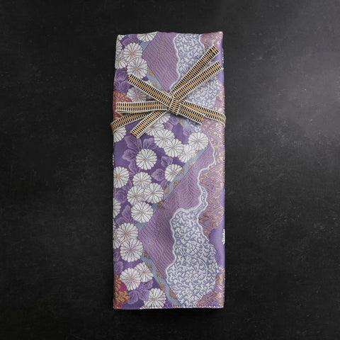 Musashi Japanese Style Kitchen Knife Roll Yamagata Kikkamon Fuji 4 Pockets Handmade-[Musashi]-[Japan-Küchenmesser]