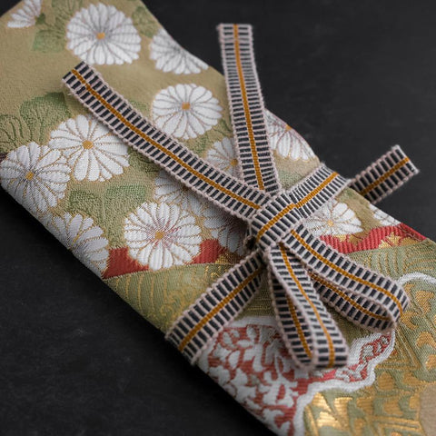 Musashi Japanese Style Kitchen Knife Roll Yamagata Kikkamon Rikyu 1 Pocket Handmade-[Musashi]-[Japan-Küchenmesser]
