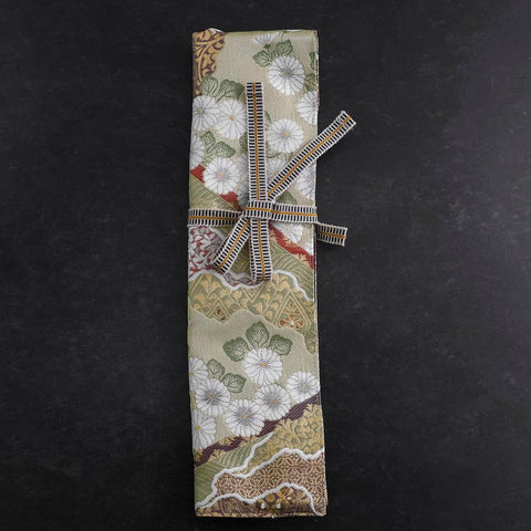 Musashi Japanese Style Kitchen Knife Roll Yamagata Kikkamon Rikyu 1 Pocket Handmade-[Musashi]-[Japan-Küchenmesser]