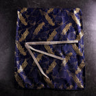 Musashi Japanische Küchenmesser Rolle Blau-Goldener Drache 4 Taschen Handgefertigt-[Musashi]-[Japan-Küchenmesser]