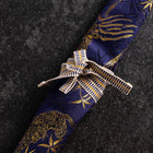 Musashi Japanische Küchenmesser Rolle Blau-Goldener Tiger 1 Tasche Handgefertigt-[Musashi]-[Japan-Küchenmesser]