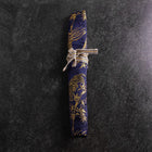 Musashi Japanische Küchenmesser Rolle Blau-Goldener Tiger 1 Tasche Handgefertigt-[Musashi]-[Japan-Küchenmesser]