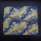 Musashi Japanische Küchenmesser Rolle Blue-Golden Sakura Fluss 4 Taschen Handgemacht-[Musashi]-[Japan-Küchenmesser]
