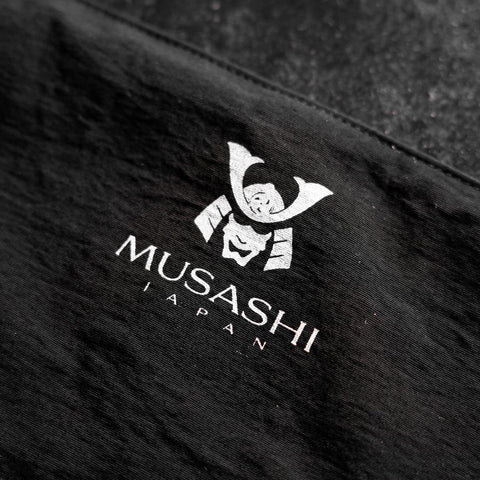 Musashi Japanische Küchenmesser Rolle Schwarze Blumen 2 Taschen Handgefertigt-[Musashi]-[Japan-Küchenmesser]