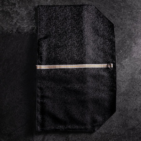 Musashi Japanische Küchenmesser Rolle Schwarzer Phönix 2 Taschen Handgefertigt-[Musashi]-[Japan-Küchenmesser]