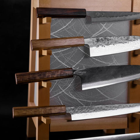 Musashi Küchenmesser Display Sugi-[Musashi]-[Japan-Küchenmesser]