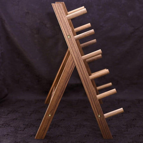 Musashi Küchenmesser Display aus Teakholz-[Musashi]-[Japan-Küchenmesser]