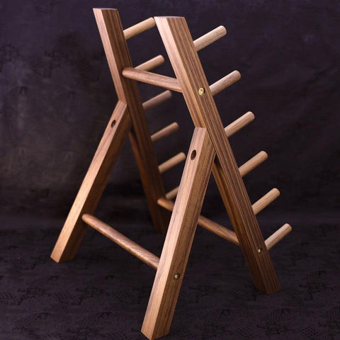 Musashi Küchenmesser Display aus Teakholz-[Musashi]-[Japan-Küchenmesser]
