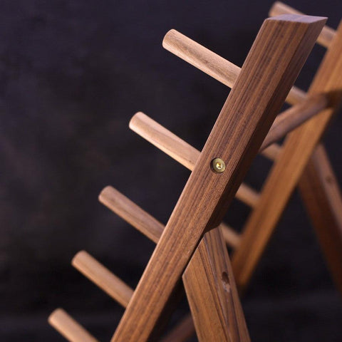 Musashi Küchenmesser Display aus Teakholz-[Musashi]-[Japan-Küchenmesser]