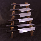 Musashi Küchenmesser Display aus Teakholz-[Musashi]-[Japan-Küchenmesser]