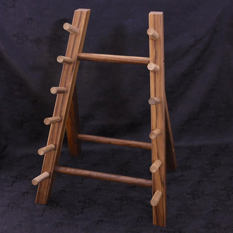 Musashi Küchenmesser Display aus Teakholz-[Musashi]-[Japan-Küchenmesser]