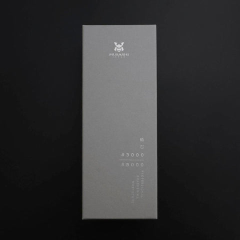 Musashi Professioneller Schleifstein Doppelseitig #3000/#8000-[Musashi]-[Japan-Küchenmesser]