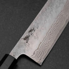 Nakiri 440C Nashiji Damast Büffelhorn und Bubinga Griff 165mm-[Musashi]-[Japan-Küchenmesser]