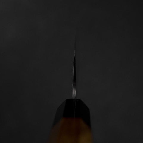 Nakiri 440C Nashiji Damast Büffelhorn und Bubinga Griff 165mm-[Musashi]-[Japan-Küchenmesser]