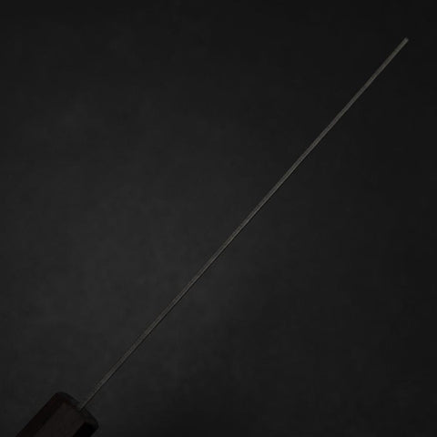 Nakiri 440C Nashiji Damast Lila Urushi Griff 165mm-[Musashi]-[Japan-Küchenmesser]