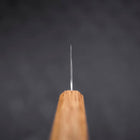 Nakiri AUS-10 Mirror Tsuchime Damascus Yaki Urushi Handle 165mm (6.5”)-[Musashi]-[Japan-Küchenmesser]