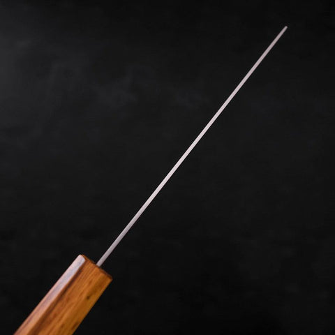 Nakiri AUS-10 Poliert Eichenholz Griff 165mm-[Musashi]-[Japan-Küchenmesser]