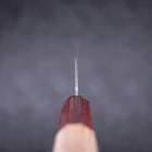 Nakiri AUS-10 Tsuchime Damast Kirschholz Griff 165mm-[Musashi]-[Japan-Küchenmesser]