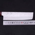 Nakiri AUS-10 Tsuchime Damast Kirschholz Griff 165mm-[Musashi]-[Japan-Küchenmesser]