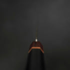 Nakiri AUS-10 Tsuchime Damast Kirschholz Griff 180mm-[Musashi]-[Japan-Küchenmesser]