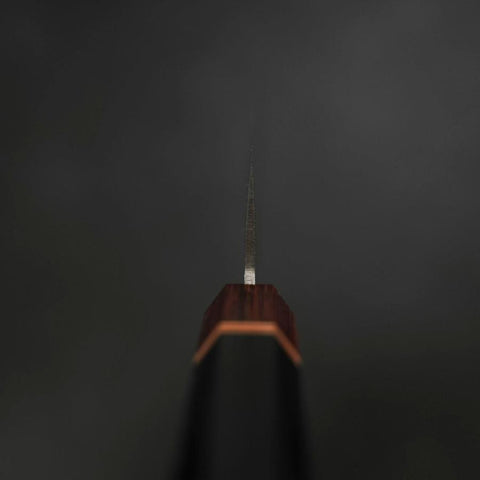 Nakiri AUS-10 Tsuchime Damast Kirschholz Griff 180mm-[Musashi]-[Japan-Küchenmesser]