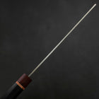 Nakiri AUS-10 Tsuchime Damast Kirschholz Griff 180mm-[Musashi]-[Japan-Küchenmesser]