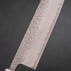 Nakiri AUS-10 Tsuchime Damast Ozeanplastik Schwarz Weiß Gold Griff 165mm-[Musashi]-[Japan-Küchenmesser]
