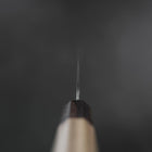 Nakiri AUS-10 Tsuchime Damast Rosenholz-Walnuss Griff 165mm-[Musashi]-[Japan-Küchenmesser]