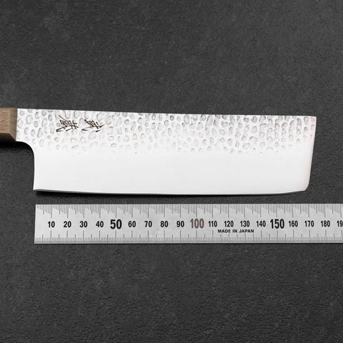 Nakiri AUS-6 Tsuchime Westlicher Griff 170mm-[Musashi]-[Japan-Küchenmesser]