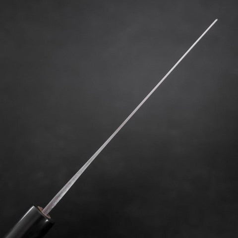Nakiri Aogami-Super Damast Büffelhorn und Magnolienholz Griff 165mm-[Musashi]-[Japan-Küchenmesser]