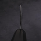 Nakiri Aogami Super Kurouchi Büffelhorn und Ebenholz Griff 165mm-[Musashi]-[Japan-Küchenmesser]