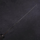 Nakiri Aogami Super Kurouchi Büffelhorn und Ebenholz Griff 165mm-[Musashi]-[Japan-Küchenmesser]