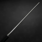 Nakiri Blue Steel #2 Edelstahlummantelung Kurouchi Anti-Rutsch Griff 165mm-[Musashi]-[Japan-Küchenmesser]