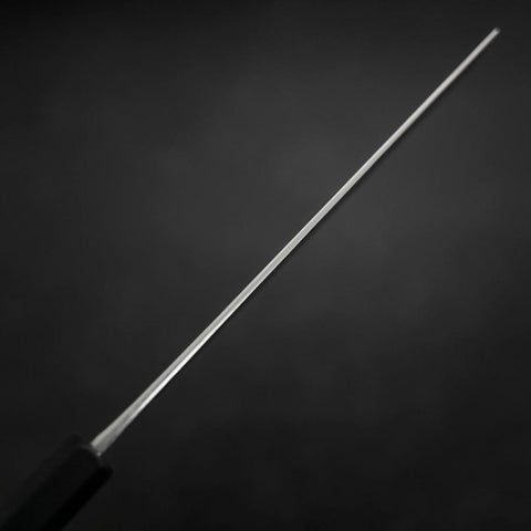 Nakiri Blue Steel #2 Edelstahlummantelung Kurouchi Anti-Rutsch Griff 165mm-[Musashi]-[Japan-Küchenmesser]