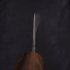 Nakiri Blue Steel #2 Edelstahlummantelung Kurouchi Rosen- und Walnussholz Griff 165mm-[Musashi]-[Japan-Küchenmesser]