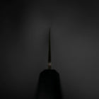 Nakiri Blue Steel #2 Edelstahlummantelung Nashiji Dunkelblauer Urushi Griff 165mm-[Musashi]-[Japan-Küchenmesser]