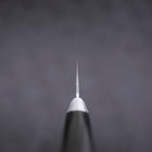 Nakiri Blue Steel #2 Edelstahlummantelung Tsuchime Westlicher Griff 165mm-[Musashi]-[Japan-Küchenmesser]