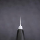 Nakiri Blue Steel #2 Tsuchime Stainless Clad Western Handle 165mm (6.5”)-[Musashi]-[Japanese-Kitchen-Knives]