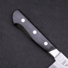 Nakiri Blue Steel #2 Edelstahlummantelung Tsuchime Westlicher Griff 165mm-[Musashi]-[Japan-Küchenmesser]