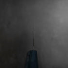 Nakiri Blue Steel #2 Kurouchi Dunkelblauer Urushi Griff 165mm-[Musashi]-[Japan-Küchenmesser]