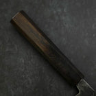Nakiri Blue Steel #2 Kurouchi Ebenholz Griff 165mm-[Musashi]-[Japan-Küchenmesser]