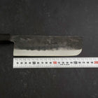 Nakiri Blue Steel #2 Kurouchi Ebenholz Griff 165mm-[Musashi]-[Japan-Küchenmesser]