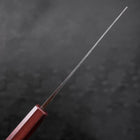 Nakiri Blue Steel #2 Kurouchi Lila Urushi-Griff 165mm-[Musashi]-[Japan-Küchenmesser]