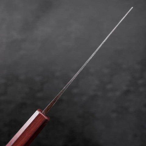 Nakiri Blue Steel #2 Kurouchi Lila Urushi-Griff 165mm-[Musashi]-[Japan-Küchenmesser]