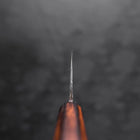 Nakiri Blue Steel #2 Kurouchi Sumi Urushi Griff 165mm-[Musashi]-[Japan-Küchenmesser]