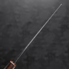 Nakiri Blue Steel #2 Kurouchi Sumi Urushi Griff 165mm-[Musashi]-[Japan-Küchenmesser]
