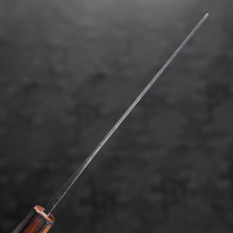 Nakiri Blue Steel #2 Kurouchi Sumi Urushi Griff 165mm-[Musashi]-[Japan-Küchenmesser]